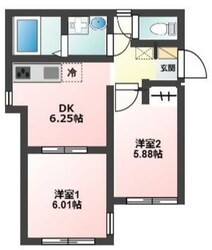 Glanz碑文谷の物件間取画像